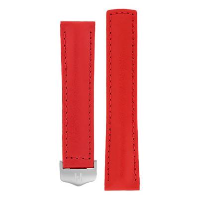 Bracelet Cuir Speed Selection Calfskin Rouge 074 02 4 20 - Hirsch