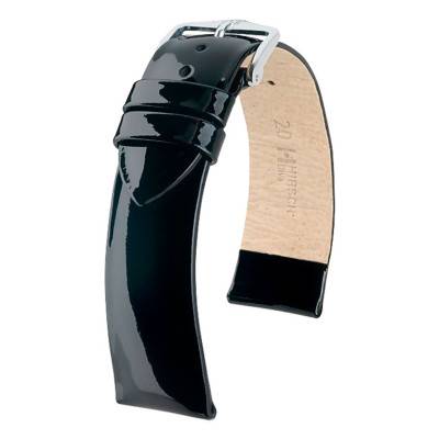 Jet Black Diva Watch Strap 015 36 1 51 - Hirsch
