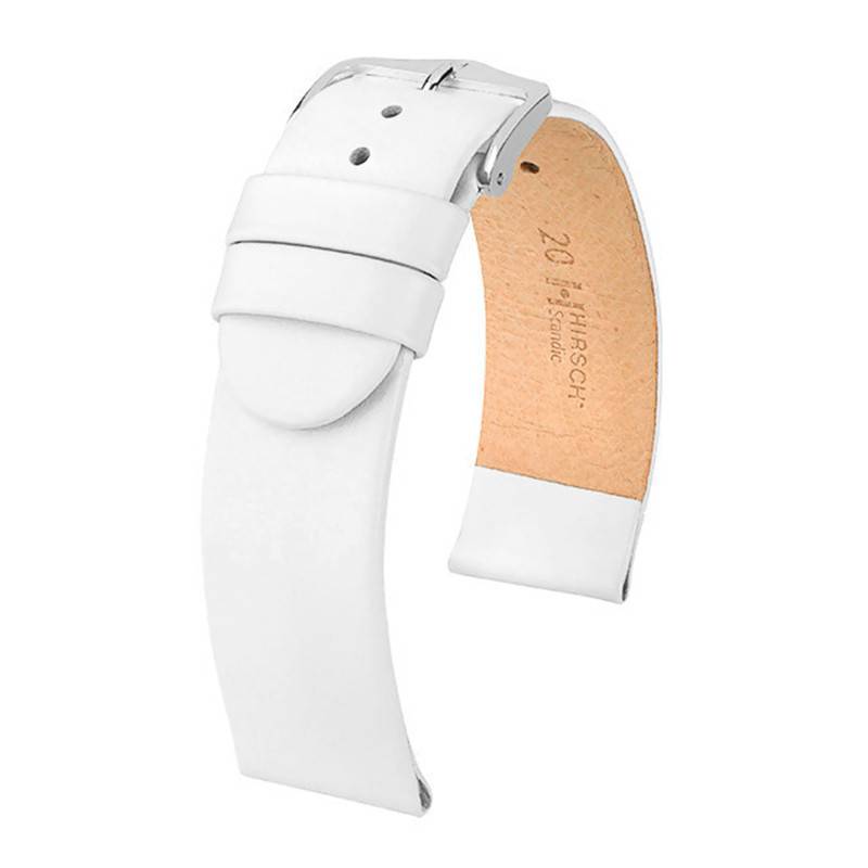 Scandic White Watch Strap 17852000 - Hirsch