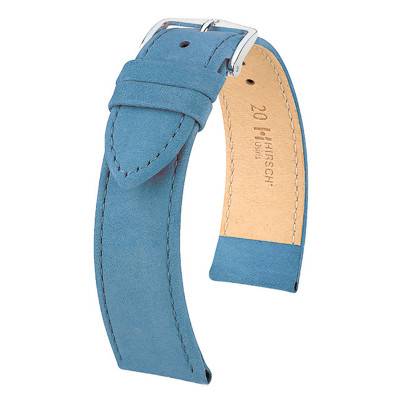 Bracelet de montre Osiris Nubuck bleu 03433082 - Hirsch