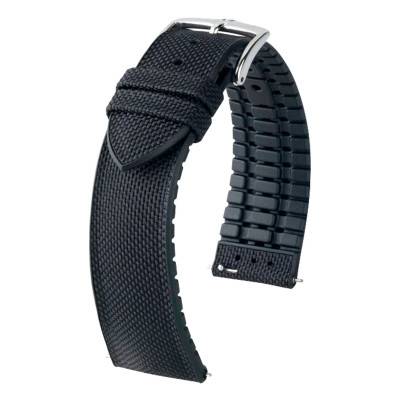 Arne Black 0925090050 Watch Strap - Hirsch