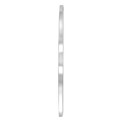Bracelet Jonc Fil Rectangle en Argent 925, Diamètre 60 à 70 mm, Largeur 1,00 mm - Artemis