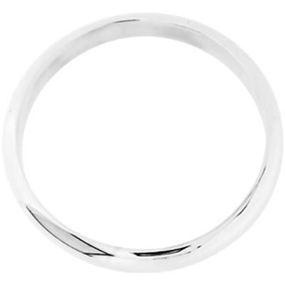 925 Silver Half-Bangle Bracelet, 10 mm Width - Artemis
