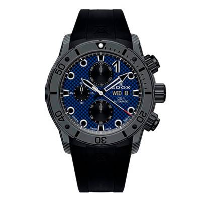 CO-1 Chronograph Automatic Watch 01125-CLNGN-BUNN - Edox