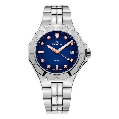 Delfin Diver Date Lady Special Edition wall clock 53020-3M-BUDDR - Edox