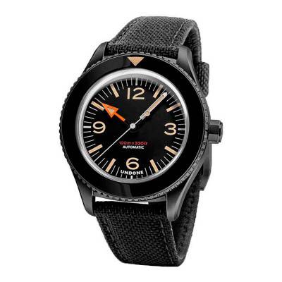 Montre Basecamp Classic Black Out Auto Homme BCP-CLS-BLK - Undone