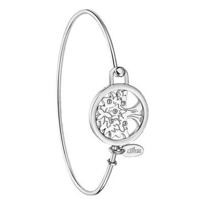 Millenial Tree Steel Bangle, 6.50 cm Diameter - LS2014-2/3 - Lotus
