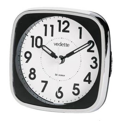 Silent Sweep Quartz Alarm VR10070 - Vedette