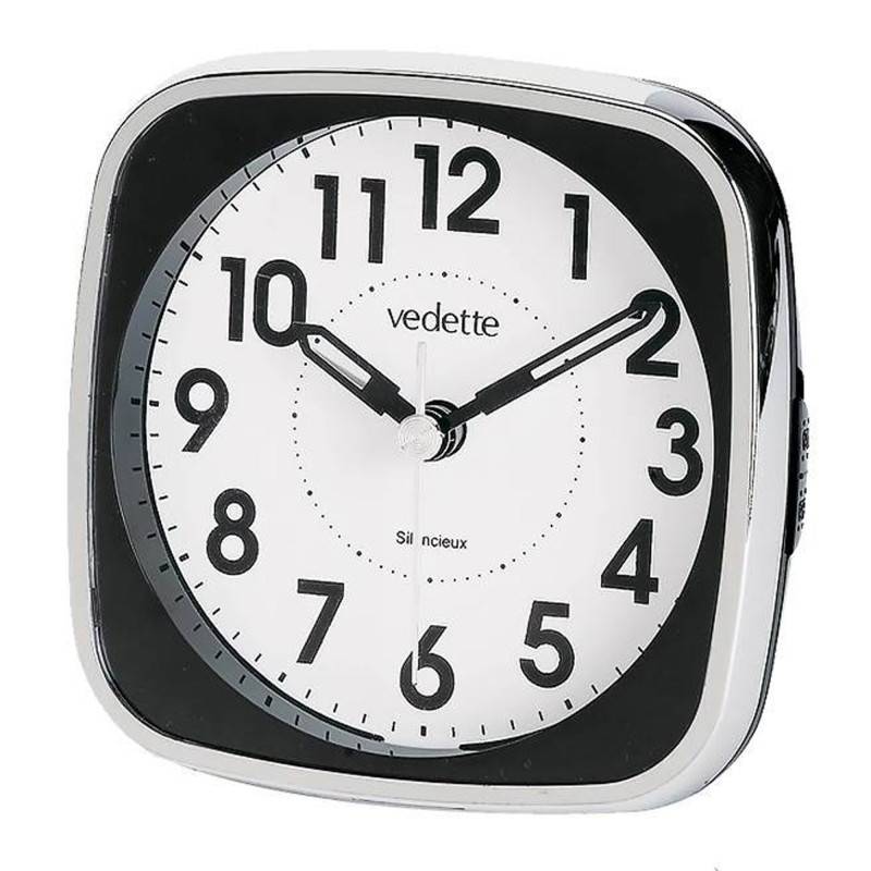Silent Sweep Quartz Alarm VR10070 - Vedette