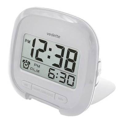 LCD Travel Alarm Clock VR30061 - Vedette