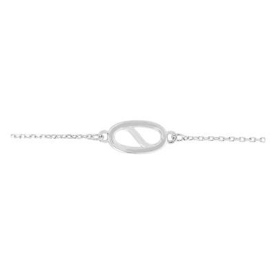 925 Silver S-Link Adjustable Bracelet 18.5 cm - Guiot De Bourg