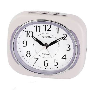 Vedette Luminous Silent Quartz Alarm Clock VR10066 - Vedette