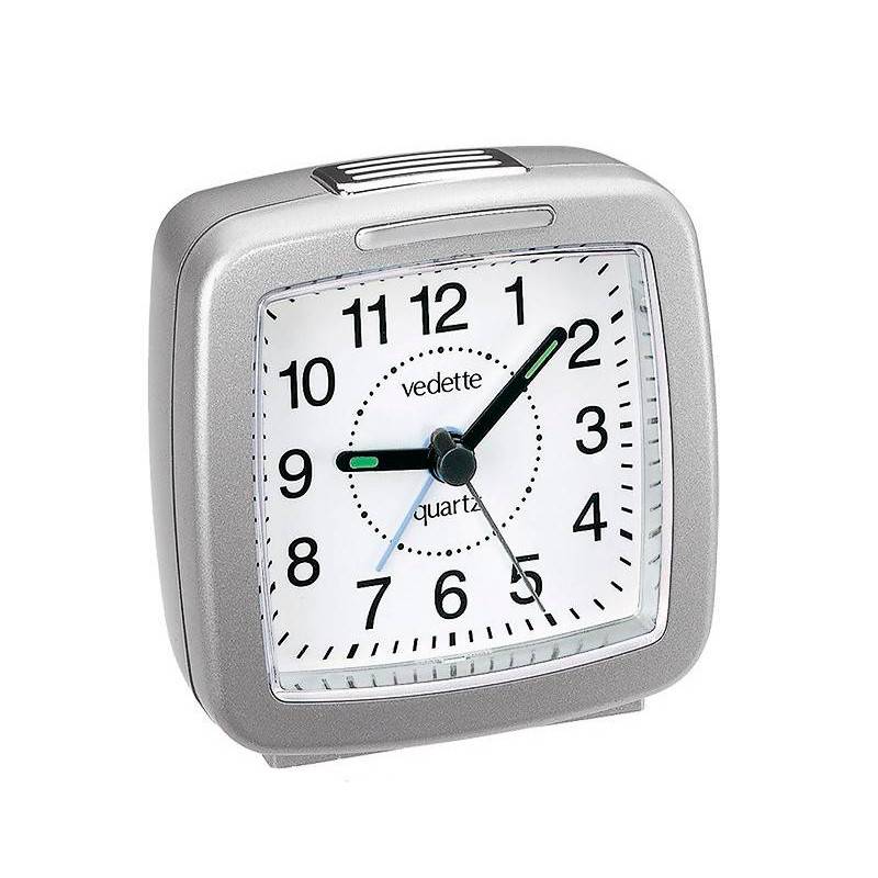 Classic Quartz Alarm Clock 204.1000.11 - Vedette