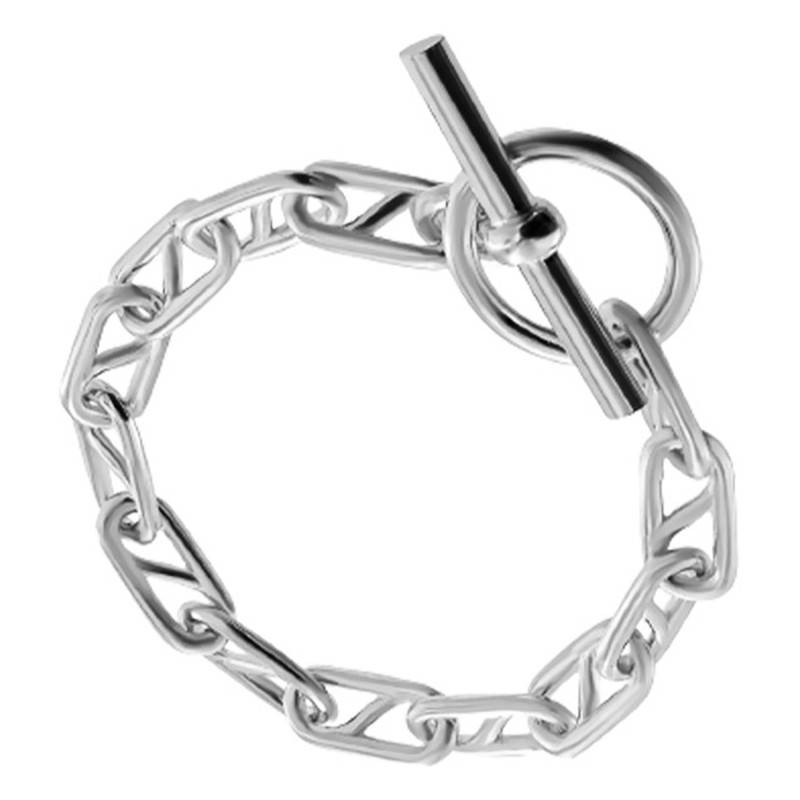 925 Silver Fantasy Chain Bracelet, Length 19 cm - Guiot De Bourg