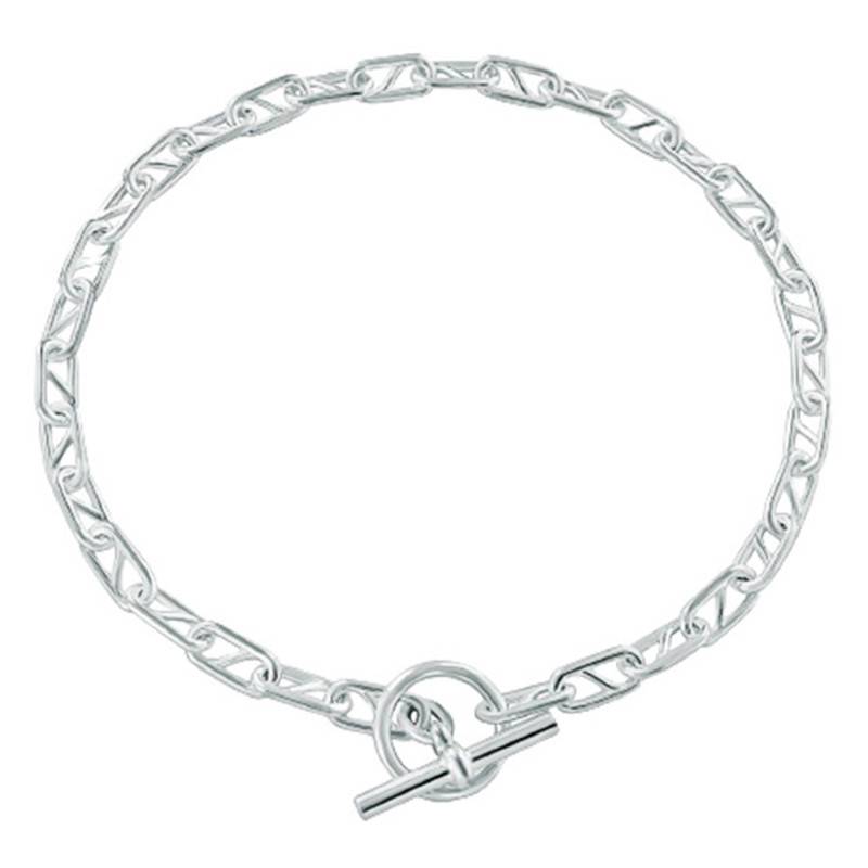Silver Fantasy Chain, Length 45 cm - Guiot De Bourg