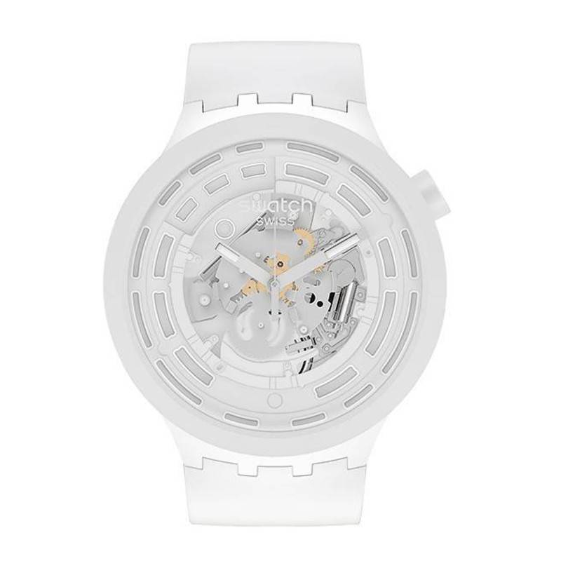 Big Bold Bioceramic C-White SB03W100 Watch - Swatch