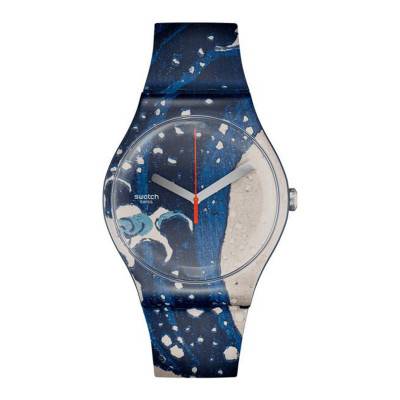 Montre The Great Wave by Hokusai & Astrolabe SUOZ351 - Swatch
