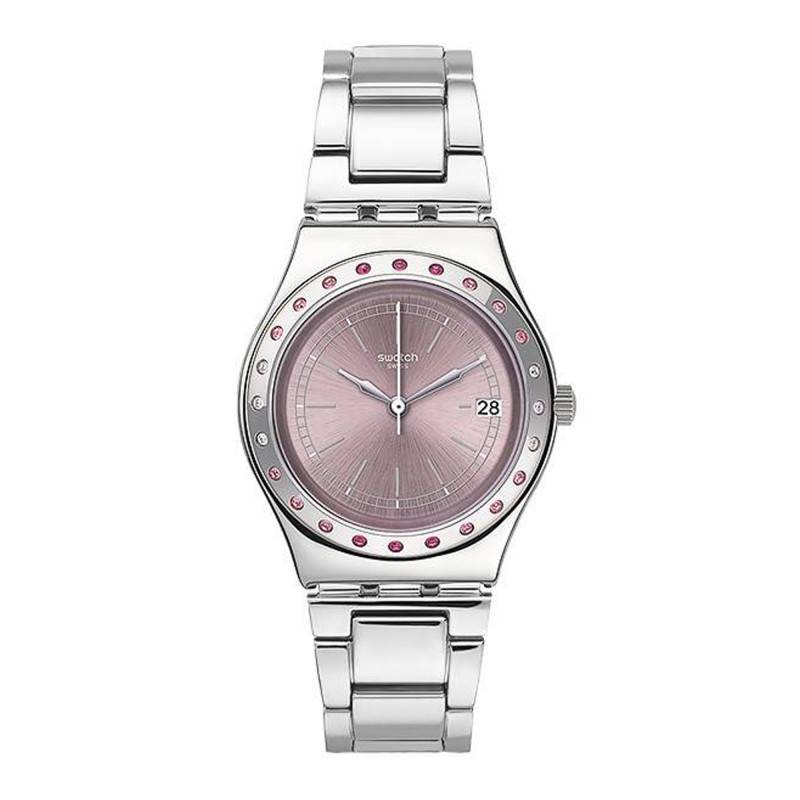 Watch Irony Medium Pinkaround YLS455GC - Swatch