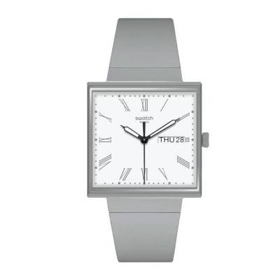 Bioceramic What If Gray? Watch SO34M700 - Swatch