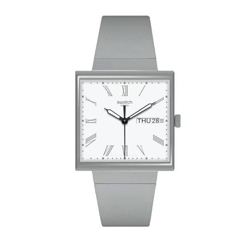 Bioceramic What If Gray? Watch SO34M700 - Swatch