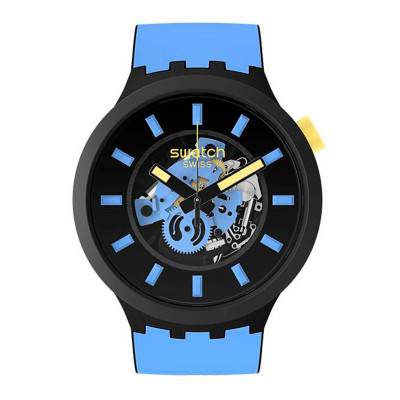 Montre Big Bold Bioceramic Bleue SB03B108 - Swatch
