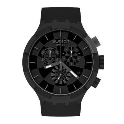 Montre Big Bold Chrono Checkpoint Black SB02B400 - Swatch