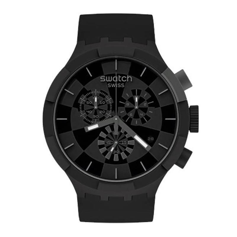 Big Bold Chrono Checkpoint Black SB02B400 Watch - Swatch