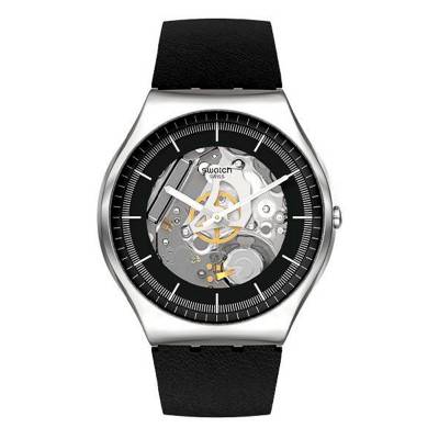 Montre New Gent Black Skeleton SS07S115 - Swatch