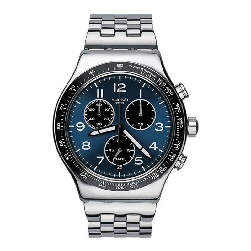 Men's New Irony Chrono Boxengasse YVS423GC Watch - Swatch