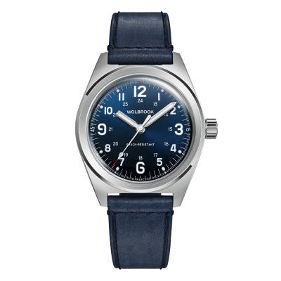 Montre Outrider Automatique - Bleu Sans Date 23-OA-014 - Wolbrook