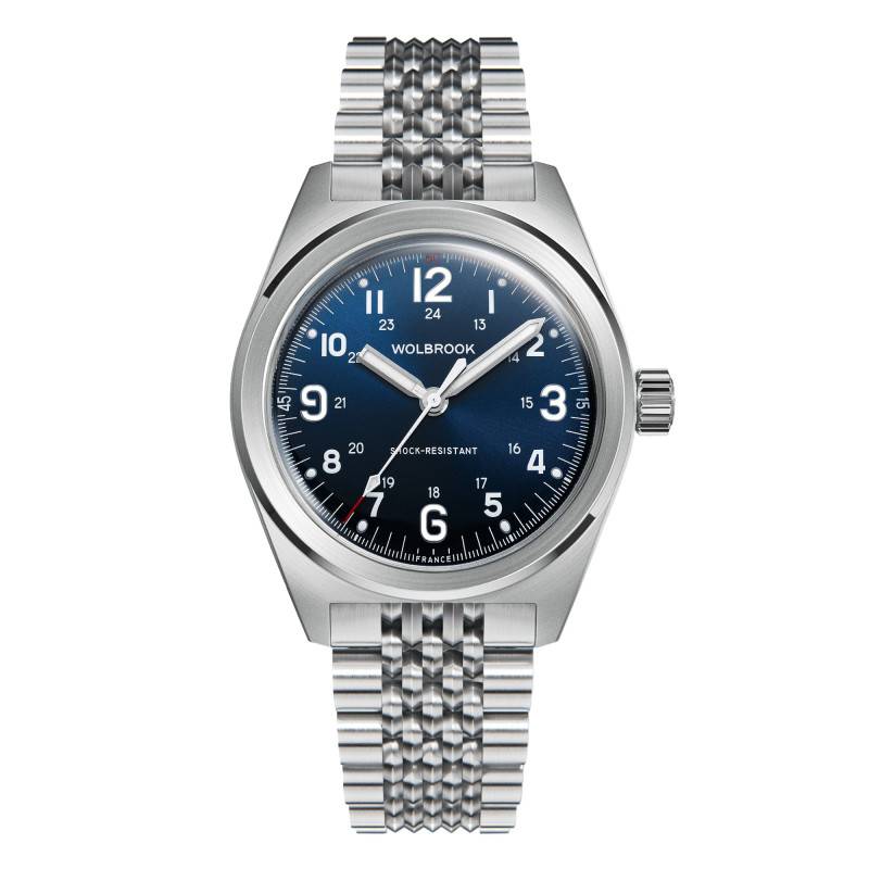 Watch Outrider Automatic - Blue No-Date 23-OA-014 - Wolbrook