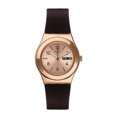 Swatch Irony Medium Brownee YLG701 Watch - Swatch