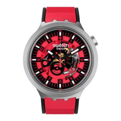 Montre Big Bold Irony Red Juicy SB07S110 - Swatch