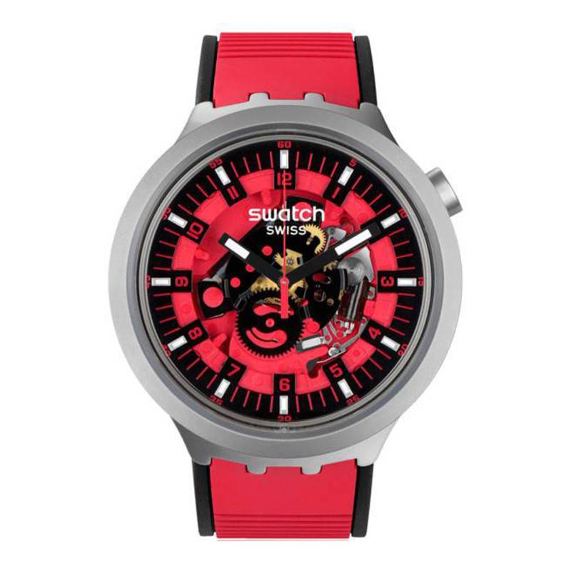 Big Bold Irony Red Juicy SB07S110 Watch - Swatch