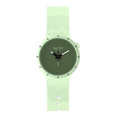 Big Bold Bioceramic Forest Green Watch SB03G100 - Swatch