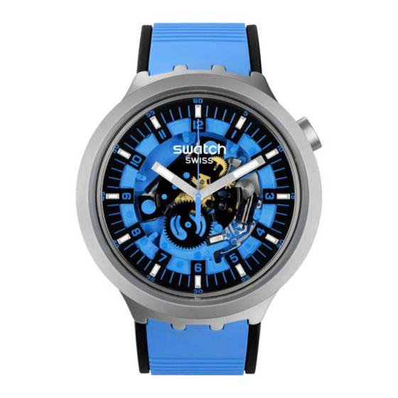 Montre Big Bold Irony Blue Daze SB07S106 - Swatch
