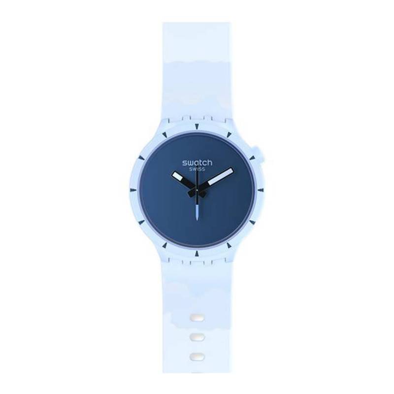 Big Bold Bioceramic Arctic Blue Watch SB03N102 - Swatch