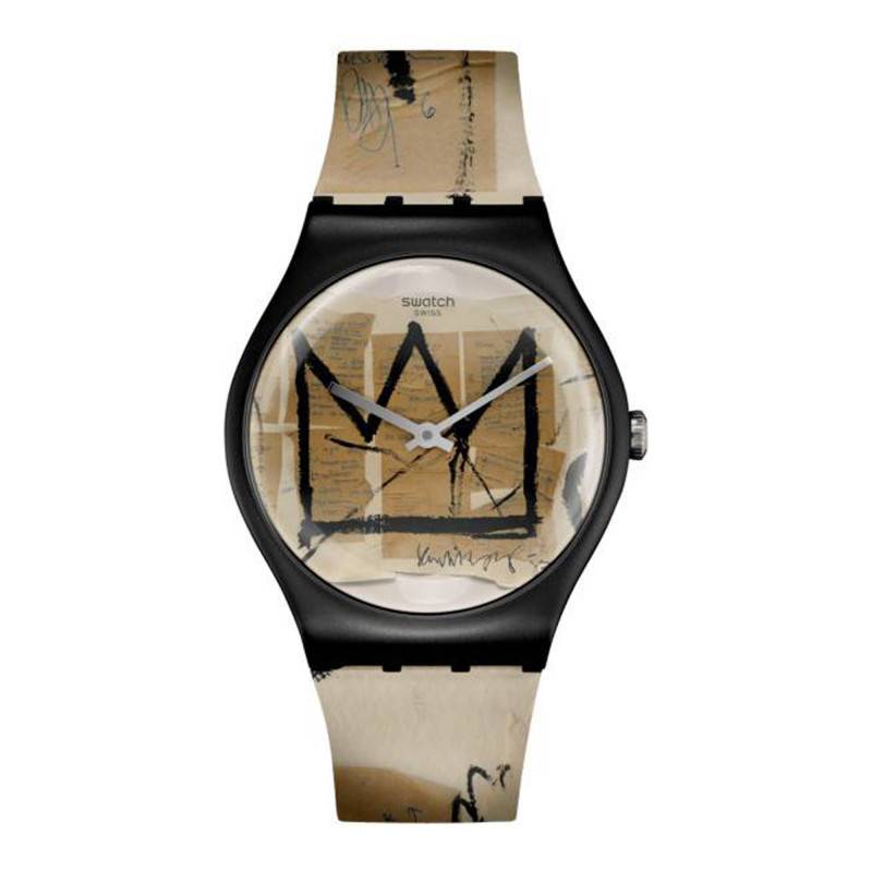 Untitled By Jean-Michel Basquiat SUOZ355 Watch - Swatch