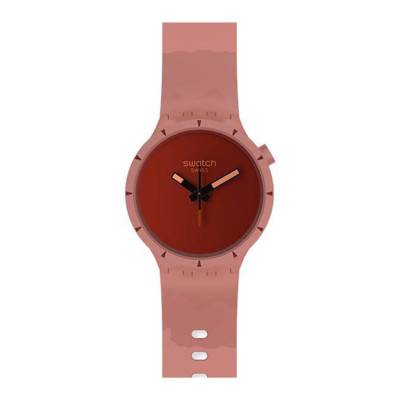 Montre Big Bold Bioceramic Canyon Rose SB03R100 - Swatch