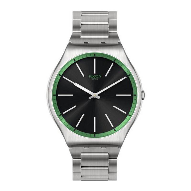 Green Graphite Watch SS07S128G - Swatch