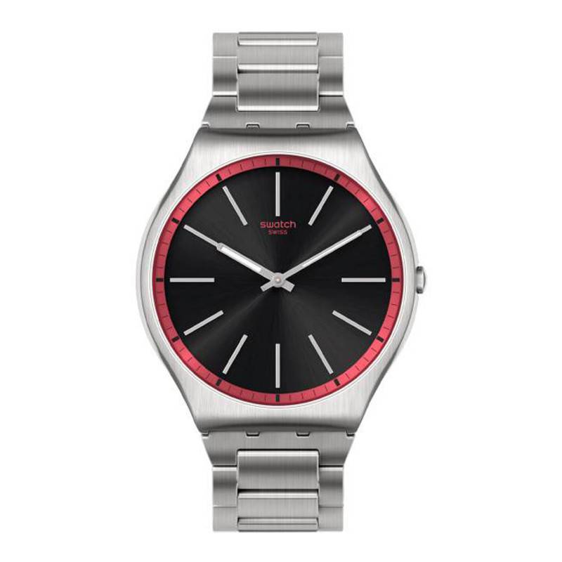 Red Graphite Watch SS07S129G - Swatch