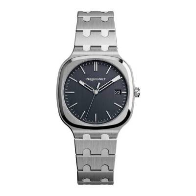 Montre Concorde Gris Anthracite 40mm - Pequignet