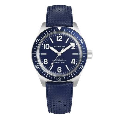 Montre automatique Skindiver - Bleu 22-SA-005 - Wolbrook