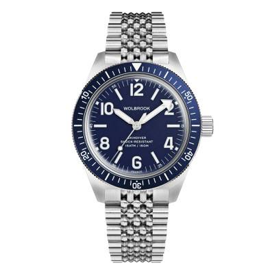Watch Skindiver Automatic - Blue 22-SA-005 - Wolbrook
