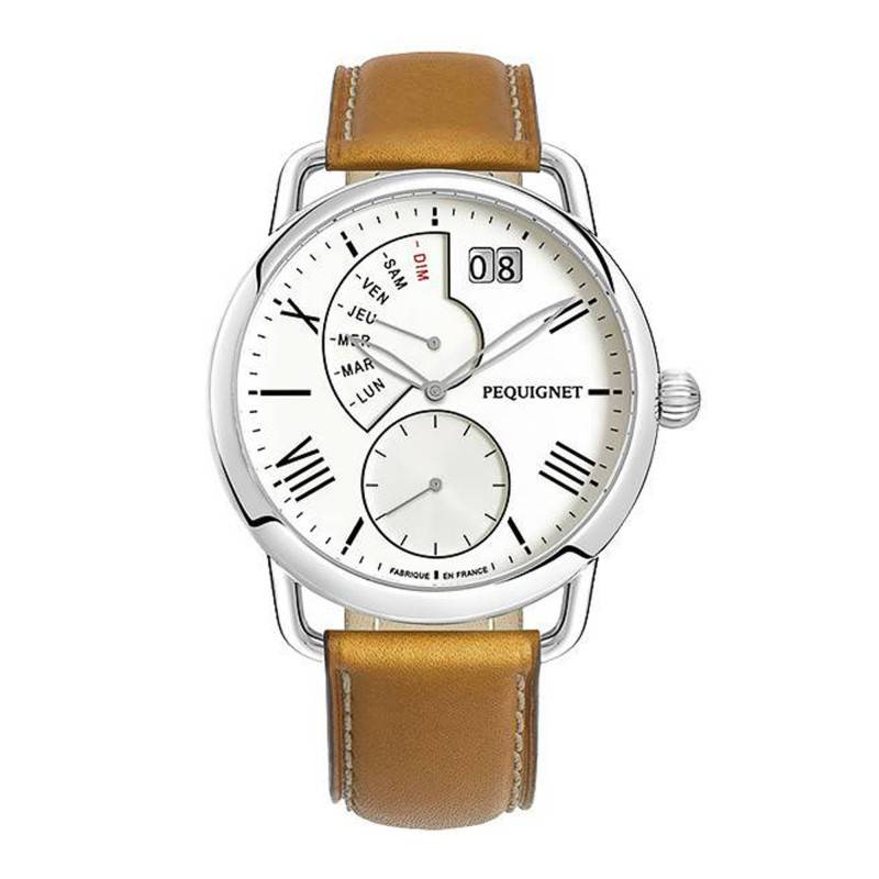 Equus 8350433 Gold Leather Watch - Pequignet