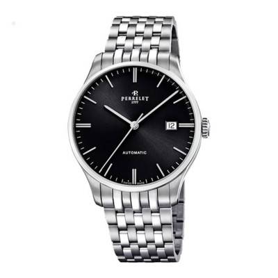 Weekend 3 Hands Black A1300/5 Watch - Perrelet