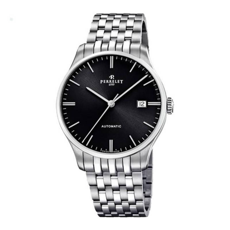 Weekend 3 Hands Black A1300/5 Watch - Perrelet