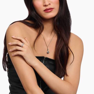 Pendentif Midnight Rose en Argent 925 - PE981-637-21 - Thomas Sabo