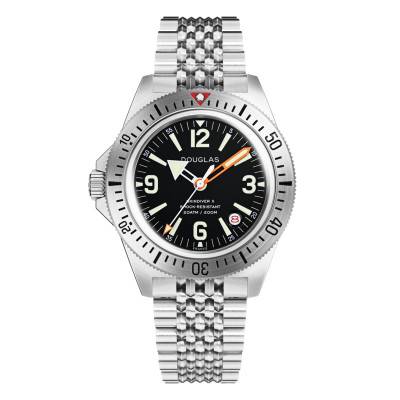 Montre de Plongée Skindiver II Professionnal - Aiguille Orange - Wolbrook