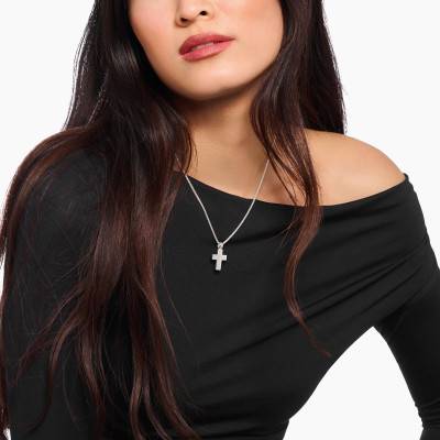 Pendentif Rebel Croix en Argent 925 - PE980-001-21 - Thomas Sabo